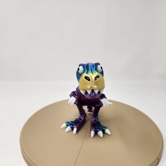 3D Printed Flexi Factory Articulated T- Rex Dinosaur Skeleton 5" x 8" - Picture 4 of 7